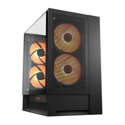 Cougar OmnyX Black Mid-Tower ATX Symmetrical Panoramic Gaming Case
