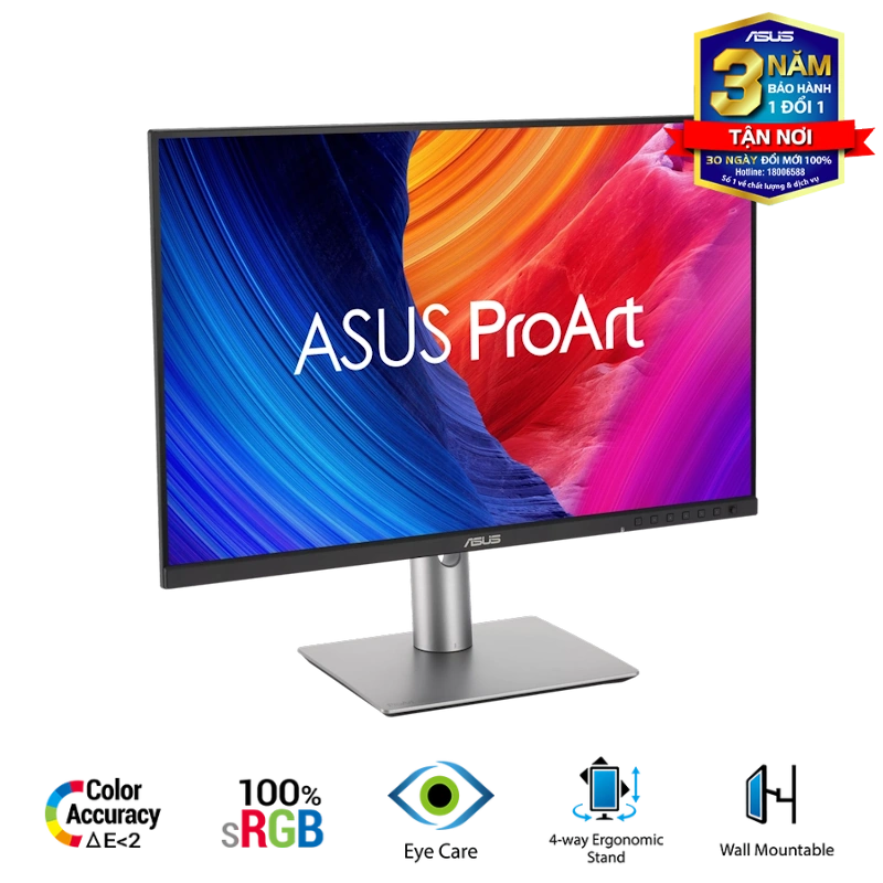 ASUS ProArt PA248QFV (PA248QV Gen2) Professional Monitor - 24.1 inch, 16:10, IPS, WUXGA (1920 x 1200), 100 Hz, 350 cd/m² 4 ASUS ProArt PA248QFV (PA248QV Gen2) Professional Monitor - 24.1 inch, 16:10, IPS, WUXGA (1920 x 1200), 100 Hz, 350 cd/m²