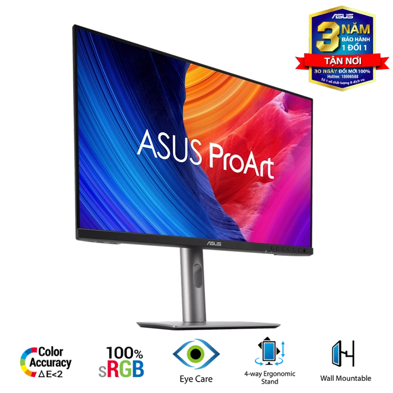 ASUS ProArt PA248QFV (PA248QV Gen2) Professional Monitor - 24.1 inch, 16:10, IPS, WUXGA (1920 x 1200), 100 Hz, 350 cd/m² 5 ASUS ProArt PA248QFV (PA248QV Gen2) Professional Monitor - 24.1 inch, 16:10, IPS, WUXGA (1920 x 1200), 100 Hz, 350 cd/m²