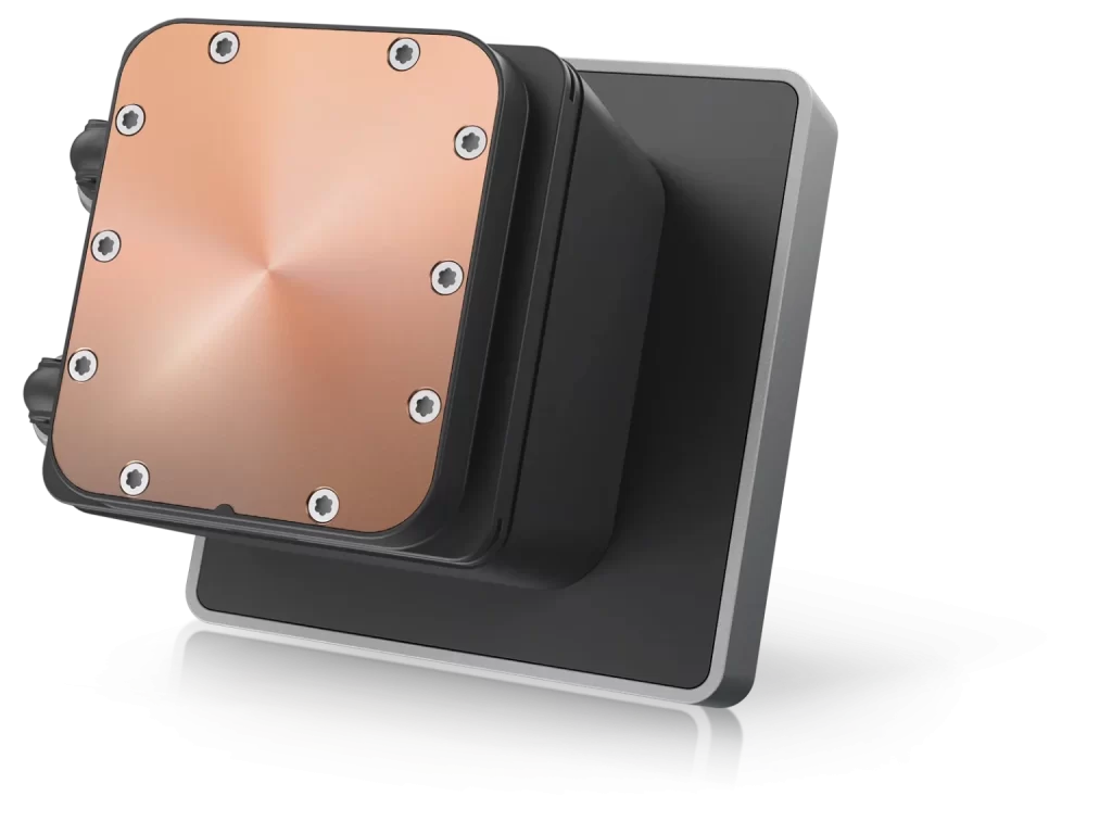 Cougar POSEIDON VISTEK PRO ARGB 360 Black AIO Liquid CPU Cooler - 3.95-inch IPS TFT LCD, 3x 120mm ARGB Fans 23 Poseidon Vistek Pro Expanded Cooling Plate03 1536x1152 1