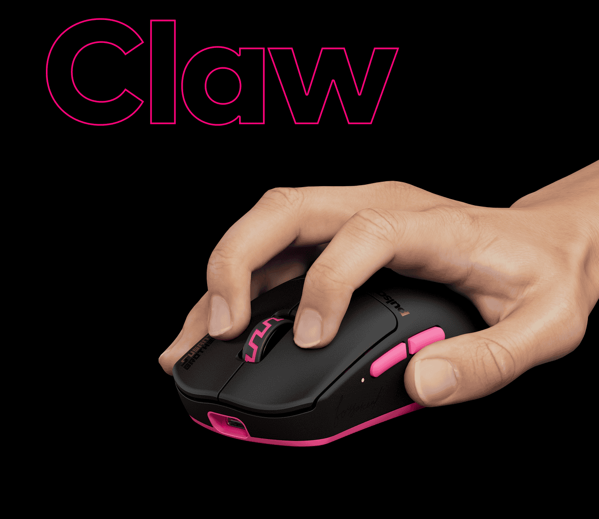 Pulsar SusantoX Gaming Mouse grip claw