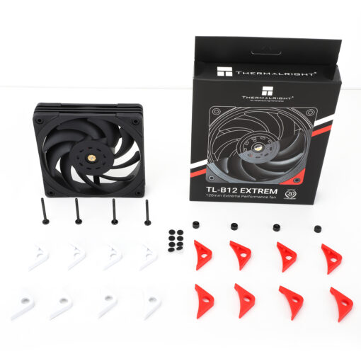 Thermalright TL-B12 Extrem Black Fan - 1x 120mm, 3150 RPM±10%