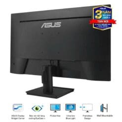 ASUS VA27AQ Eye Care Monitor - 27 inch, IPS QHD (2560 x 1440) Frameless, 75Hz, D-Sub (VGA) + DisplayPort + HDMI 15 VA27AQ 06