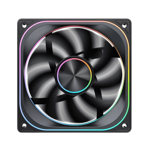 JONSBO ZA-120B Fan Case - 1x120mm PWM 3Pin ARGB, 4-Sides Infinity Mirror