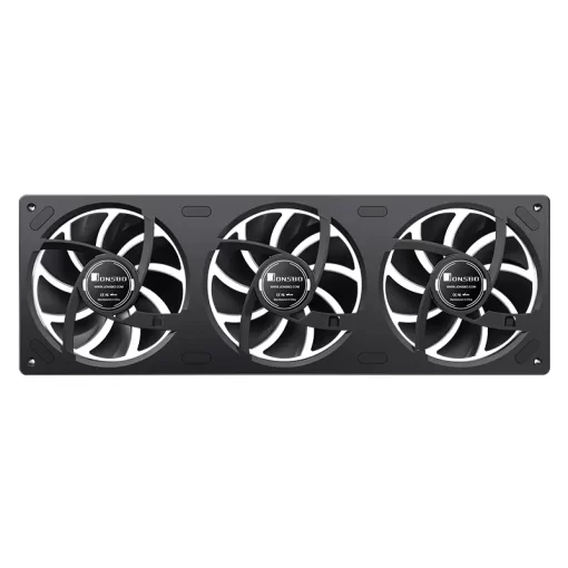 JONSBO ZA-360BR Fan Case - 3in1, 120mm PWM 3Pin ARGB Reverse Blade Silent, 4-Sides Infinity Mirror
