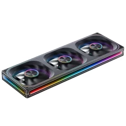 JONSBO ZA-360B Fan Case - 3in1, 120mm PWM 3Pin ARGB, 4-Sides Infinity Mirror 18 ZA 360BBR pic 12