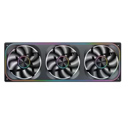 JONSBO ZA-360B Fan Case - 3in1, 120mm PWM 3Pin ARGB, 4-Sides Infinity Mirror 17 ZA 360BBR pic 8