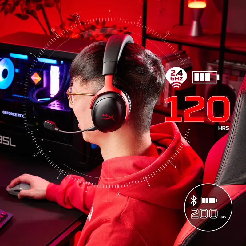HyperX Cloud III S Wireless Black (A59YZAA) Gaming Headset 18 HyperX Cloud III S Wireless