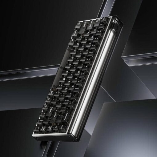 MelGeek Made68 Pro+ Phantom Gray Rapid Trigger 65%, Magnetic Switch Keyboard