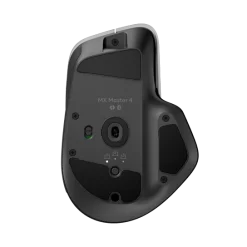 Logitech MX Master 4 Wireless Mouse 20 mx master 4 graphite bottom angle gallery 12