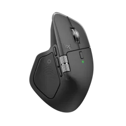 Logitech MX Master 4 Wireless Mouse 29 mx master 4 graphite software angle gallery 7