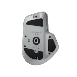 Logitech MX Master 4 Wireless Mouse 21 mx master 4 pale grey bottom angle gallery 12