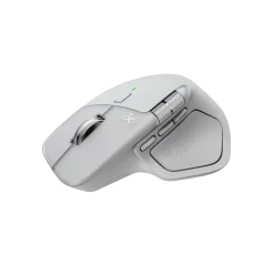 Logitech MX Master 4 Wireless Mouse 23 mx master 4 pale grey front 3qtr angle gallery 10
