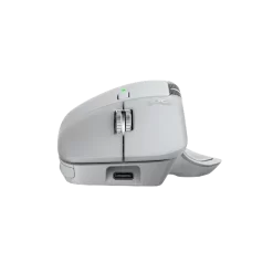 Logitech MX Master 4 Wireless Mouse 25 mx master 4 pale grey front angle gallery 9
