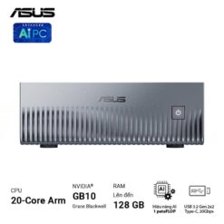 ASUS Ascent GX10 GX10-GG0036BN Desktop AI supercomputer - 4TB NVMe PCIe 5.0 SSD, ARM v9.2-A, GB10 Grace Blackwell GPU, 1 petaFLOP, 128 GB LPDDR5x, Wi-Fi 7 (Gig+), BT5.0 13 Ascent GX10 02