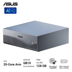 ASUS Ascent GX10 GX10-GG0036BN Desktop AI supercomputer - 4TB NVMe PCIe 5.0 SSD, ARM v9.2-A, GB10 Grace Blackwell GPU, 1 petaFLOP, 128 GB LPDDR5x, Wi-Fi 7 (Gig+), BT5.0 15 Ascent GX10 04