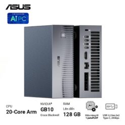 ASUS Ascent GX10 GX10-GG0036BN Desktop AI supercomputer - 4TB NVMe PCIe 5.0 SSD, ARM v9.2-A, GB10 Grace Blackwell GPU, 1 petaFLOP, 128 GB LPDDR5x, Wi-Fi 7 (Gig+), BT5.0 23 Ascent GX10 12