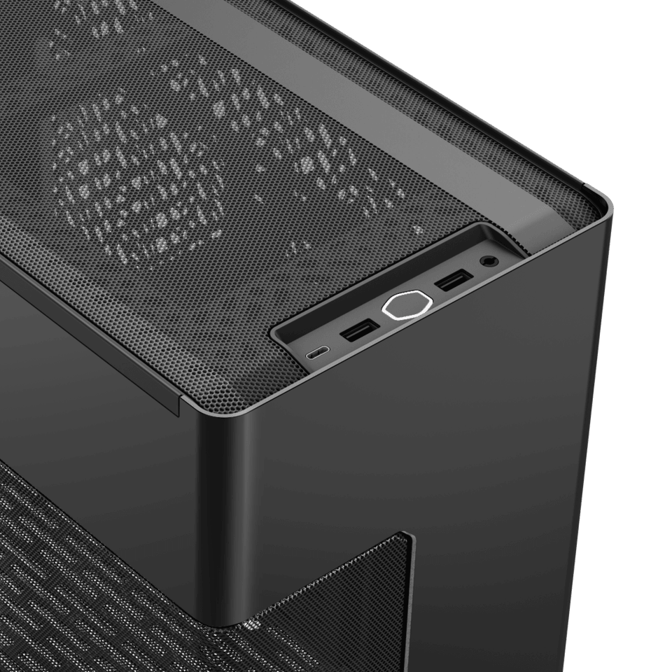 Cooler Master MasterBox NR200P V3 - Black, Aluminum side panels, mini ITX 7 Cooler Master MasterBox NR200P V3 - Black, Aluminum side panels, mini ITX