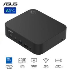 ASUS NUC 14 Essential (RNUC14MNK9700000) Desktop mini PC - Intel N97, Intel® UHD Graphics, DDR5-4800, 1x NVMe, 1x SATA, 1x HDMI, 1x DP, Wi-Fi 6E AX211, NoOS 14 NUC 14 Essential 04 1