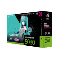 ASUS ROG Astral GeForce RTX 5080 OC HATSUNE MIKU EDITION 16GB GDDR7 Graphics Card 15 ROG Astral GeForce RTX™ 5080 16GB GDDR7 OC HATSUNE MIKU EDITION pic 7