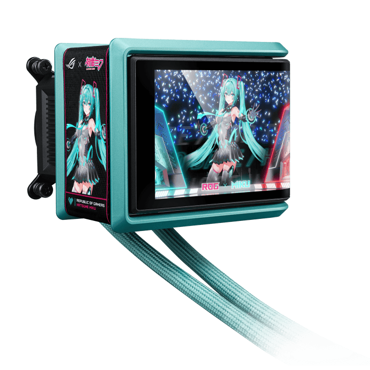 ASUS ROG RYUO IV 360 ARGB Hatsune Miku Edition AIO Liquid CPU Cooler 7 ASUS ROG RYUO IV 360 ARGB Hatsune Miku Edition AIO Liquid CPU Cooler
