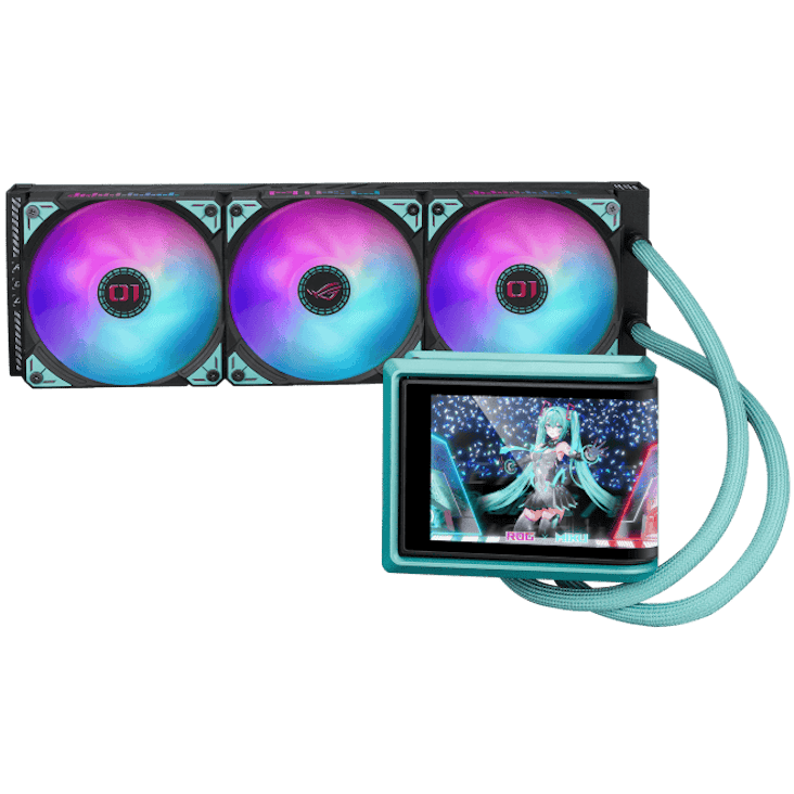 ASUS ROG RYUO IV 360 ARGB Hatsune Miku Edition AIO Liquid CPU Cooler 1 ASUS ROG RYUO IV 360 ARGB Hatsune Miku Edition AIO Liquid CPU Cooler