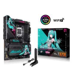 ASUS ROG STRIX X870E-H GAMING WIFI7 Hatsune Miku Edition Mainboard