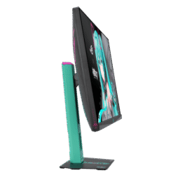 ASUS ROG Strix XG27ACMEG-G Hatsune Miku Edition Gaming Monitor - 27 inch, 16:9, IPS, 2K QHD (2560 x 1440), 260 Hz, 400 cd/m² 11 ROG Strix XG27ACMEG G Hatsune Miku Edition pic 3