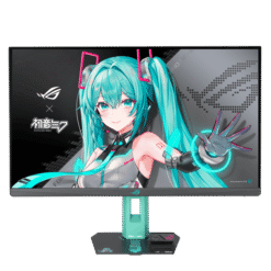 ASUS ROG Strix XG27ACMEG-G Hatsune Miku Edition Gaming Monitor - 27 inch, 16:9, IPS, 2K QHD (2560 x 1440), 260 Hz, 400 cd/m²