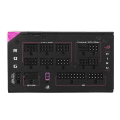 ASUS ROG Thor 1200W Platinum III Hatsune Miku Edition Gaming PSU - 1200W, ATX 3.1 compatible, magnetic OLED display, 80 Plus Platinum 17 ROG Thor 1200W Platinum III Hatsune Miku Edition pic 4