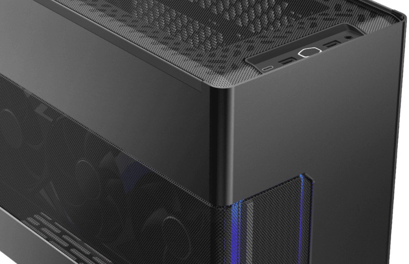 Cooler Master MasterBox NR200P V3 - Black, Aluminum side panels, mini ITX 14 image