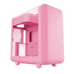 Hyte X50 Strawberry Milk Modern Performance Case - ATX Mid-Tower, E-ATX Motherboard Support