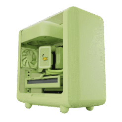 Hyte X50 Matcha Milk Modern Performance Case - ATX Mid-Tower, E-ATX Motherboard Support