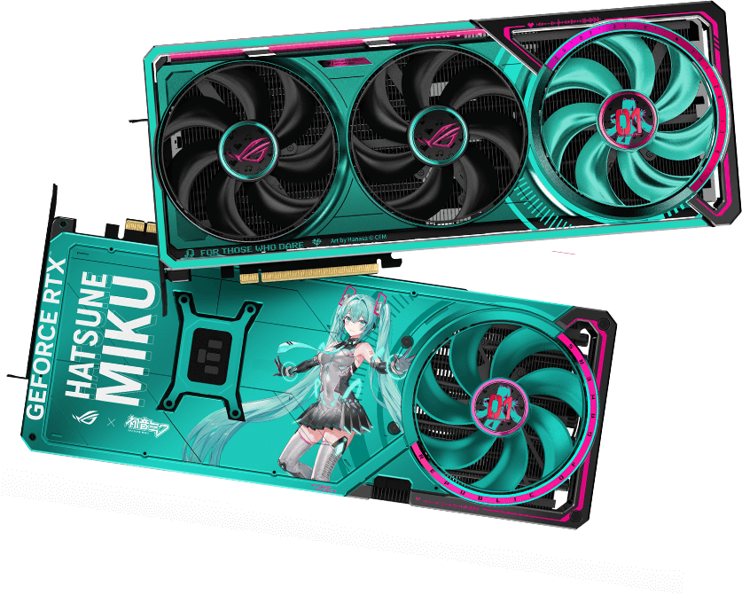 ASUS ROG Astral GeForce RTX 5080 OC HATSUNE MIKU EDITION 16GB GDDR7 Graphics Card 39 pd 1 1