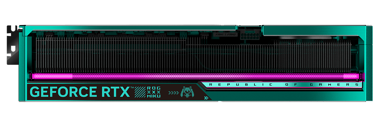 ASUS ROG Astral GeForce RTX 5080 OC HATSUNE MIKU EDITION 16GB GDDR7 Graphics Card 42 pd 2 1