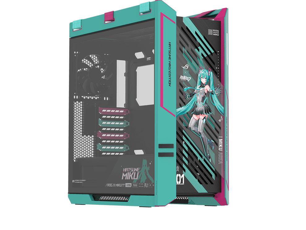 rog strix helios ii hatsune miku edition