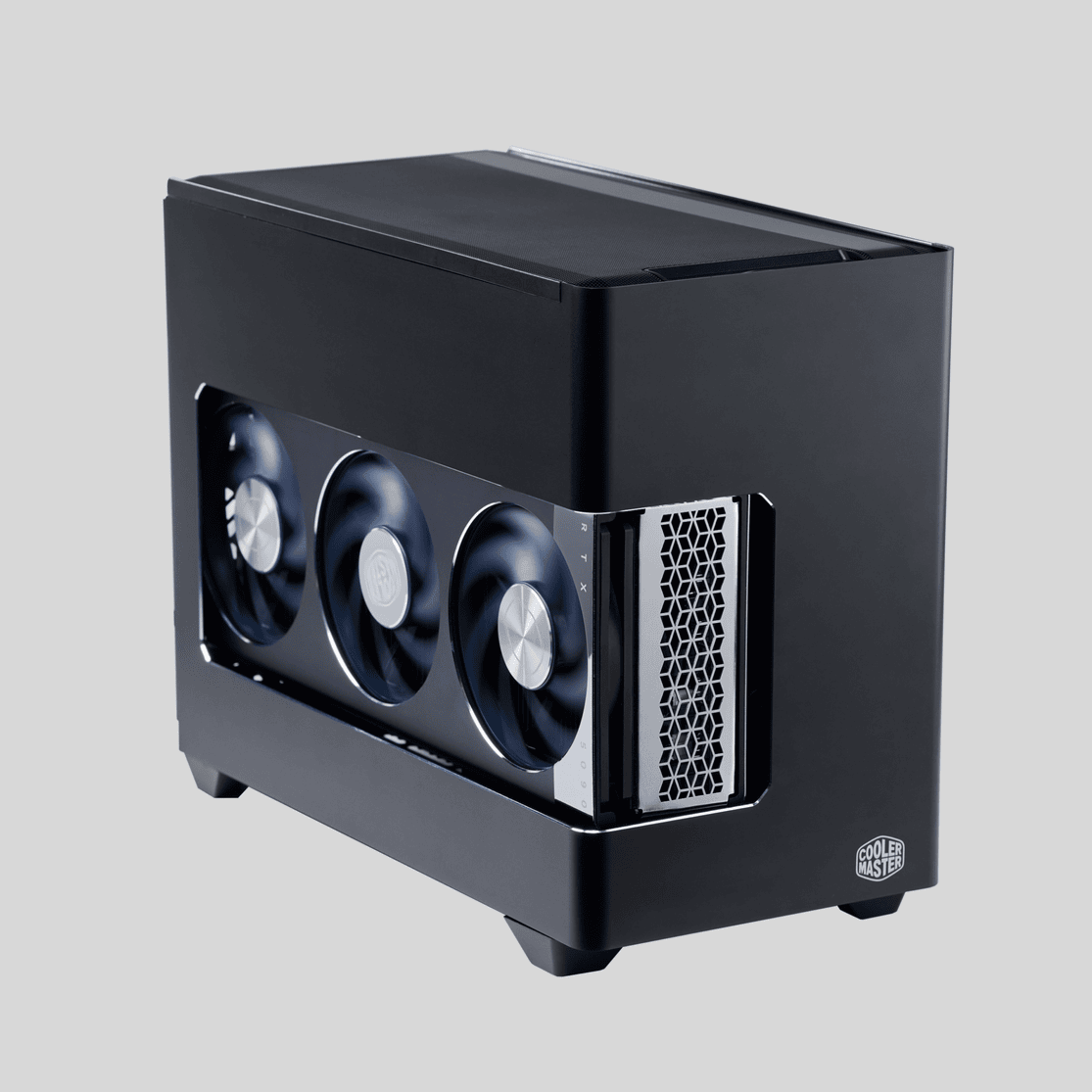 Cooler Master MasterBox NR200P V3 - Black, Aluminum side panels, mini ITX 20 image