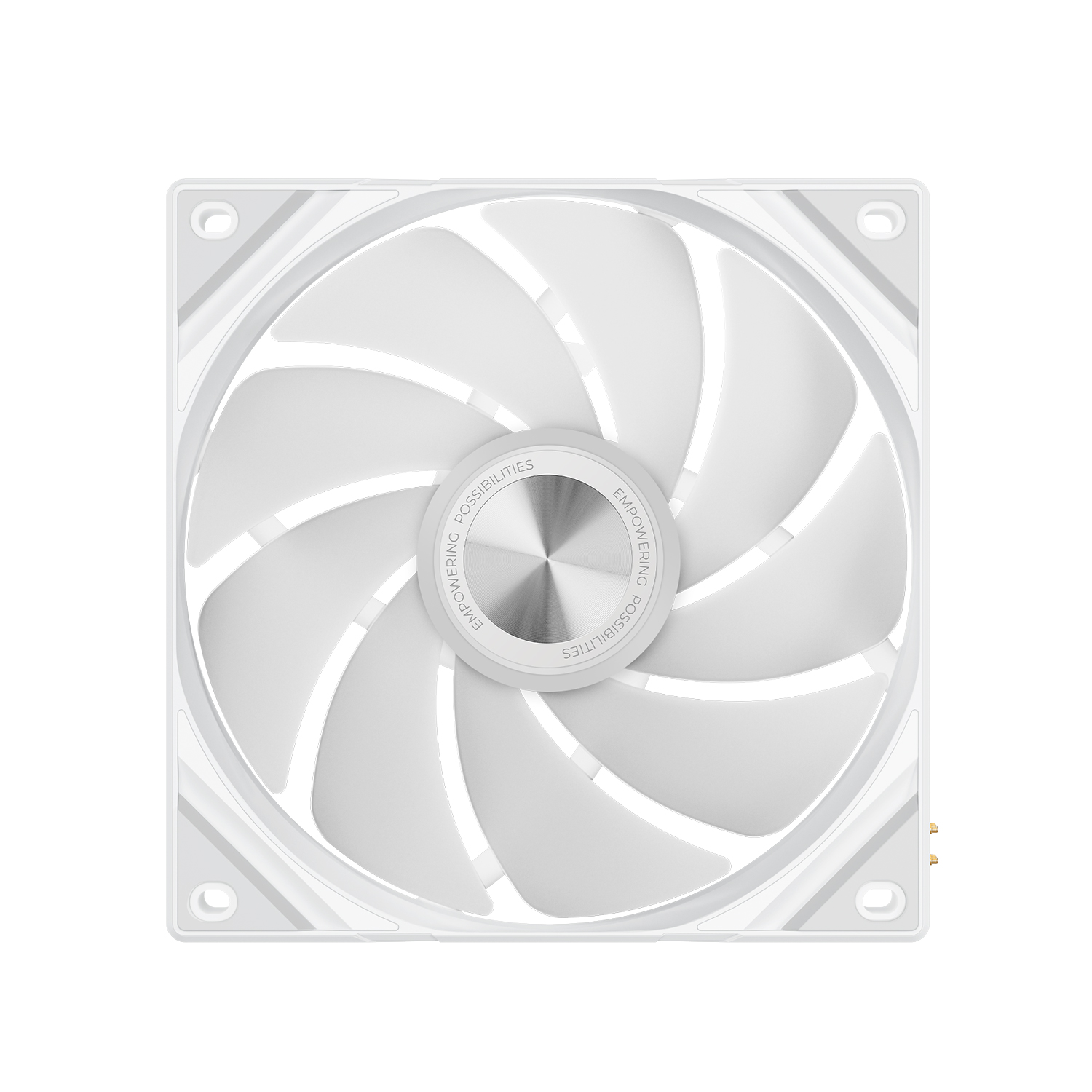 TRYX ROTA SL ARGB 120 Triple Pack White Fan - Regular Flow, 3x120mm PWM, Daisy Chain Magnetic Connection 4 TRYX ROTA SL ARGB 120 Triple Pack White Fan - Regular Flow, 3x120mm PWM, Daisy Chain Magnetic Connection