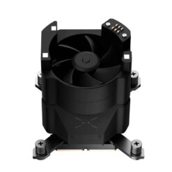 TRYX PANORAMA WB Black CPU Water Block - Curved 2K AMOLED Display, Microchannel Fins, Copper Base, G1/4” Threaded Outlet, VRM Fan 11 1751628632427