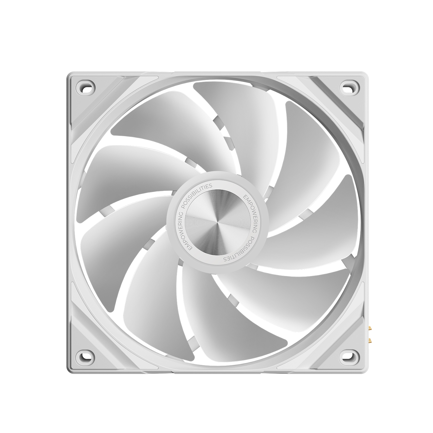 TRYX ROTA SL ARGB Reverse 120 Triple Pack White Fan - Reverse Flow, 3x120mm PWM, Daisy Chain Magnetic Connection 2 TRYX ROTA SL ARGB Reverse 120 Triple Pack White Fan - Reverse Flow, 3x120mm PWM, Daisy Chain Magnetic Connection