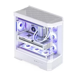 Jonsbo D400 White Case - ATX, Curved Glass Design, Support BTF 35 20254729704