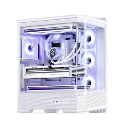 Jonsbo D400 White Case - ATX, Curved Glass Design, Support BTF 38 20254757162
