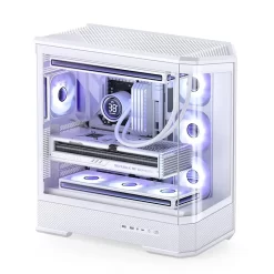 Jonsbo D400 White Case - ATX, Curved Glass Design, Support BTF 39 20254762890