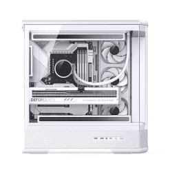 Jonsbo D400 White Case - ATX, Curved Glass Design, Support BTF 40 20254775370
