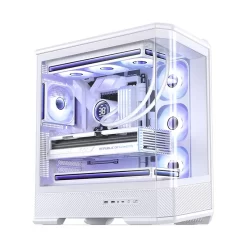 Jonsbo D400 White Case - ATX, Curved Glass Design, Support BTF 41 20254799139