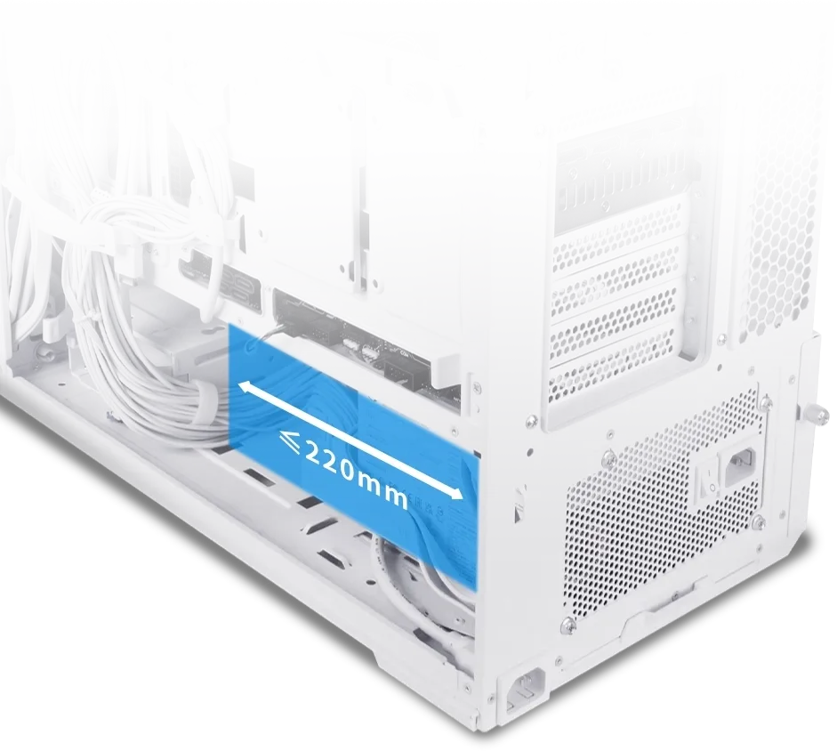 Lian Li LANCOOL 217 INF Black Mid Tower ATX Case 52 217 INF 024