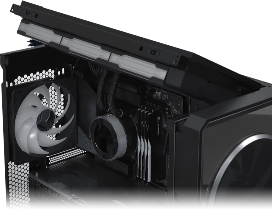 Lian Li LANCOOL 217 INF Black Mid Tower ATX Case 62 217 INF 035