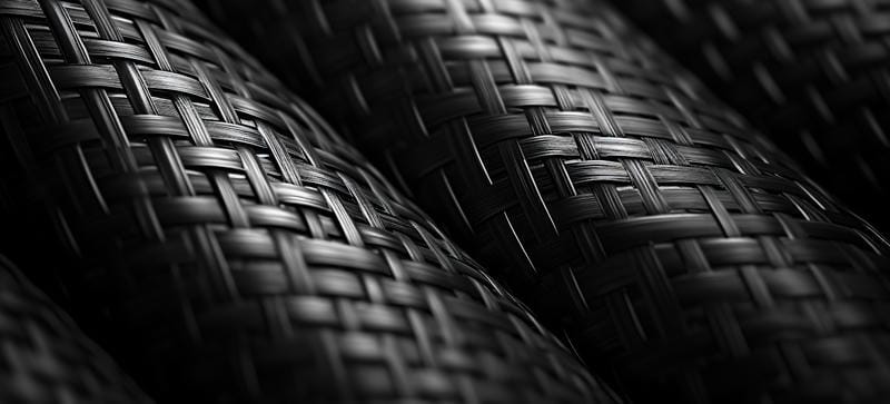 3d rendering abstract black white background