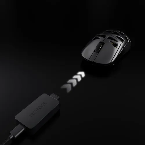 MCHOSE A7X Ultra Magnesium Alloy Wireless Gaming Mouse - 53g ICEFLOW Glacier Coating, PAW3950TI Sensor, Wired 8K + NANO Wireless 8K, 42000 DPI, 750 IPS 19 8000Hz Polling Rate 98516dcd 0978 4f11 b5ec 62c3d76a4a69