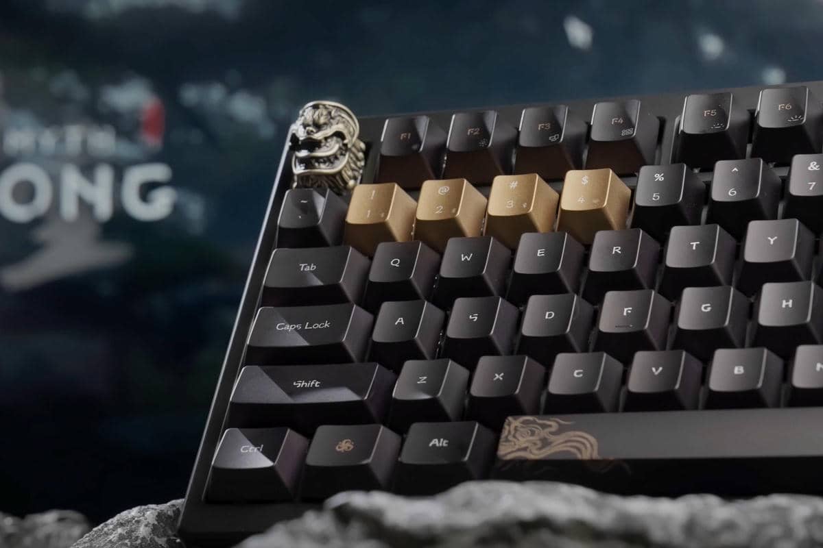 Keychron Black Myth Wukong Deluxe Edition - TTC Golden Pink Switch Gaming Keyboard 46 image
